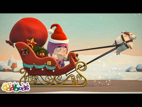 Sleigh Queen! 🛷 | ODDBODS 😂 | Old MacDonald's Farm | Animal Cartoons for Kids