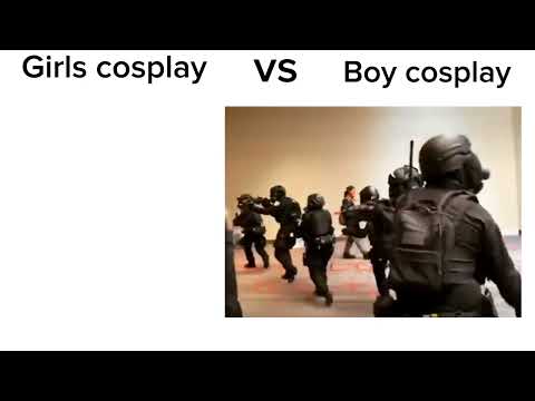 Boy cosplay vs Girls cosplay 2024