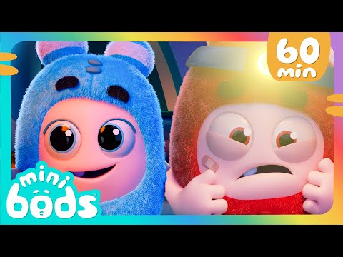 Bump in the Night |  Minibods | Mini Oddbods | Baby Oddbods | Funny Cartoons For Kids