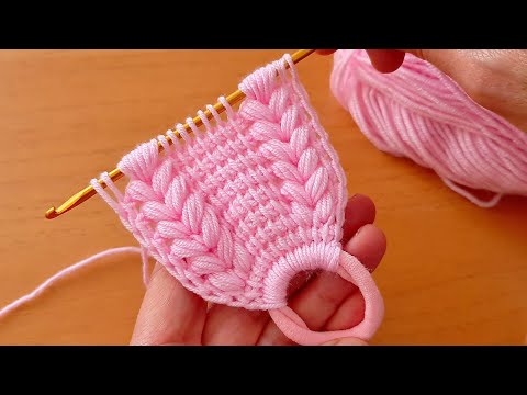 Super Easy Knitting krochet baby bandana