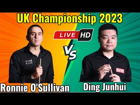 Ronnie O'Sullivan vs Ding Junhui UK Championship 2023 Final Live Match HD Session 2