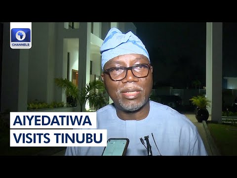 Aiyedatiwa Visits Tinubu, Says President Asked Him To Unify State