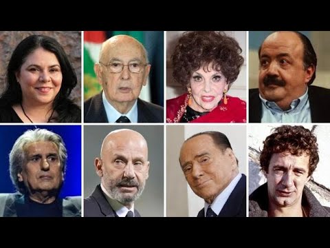 Da Vialli a Berlusconi, Costanzo e Murgia: gli italiani illustri morti nel 2023