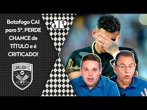 &quot;&Eacute; UM ABSURDO! O Botafogo SIMPLESMENTE CONSEGUIU...&quot; Ex-l&iacute;der CAI PRA 5&ordm;, e DEBATE FERVE!