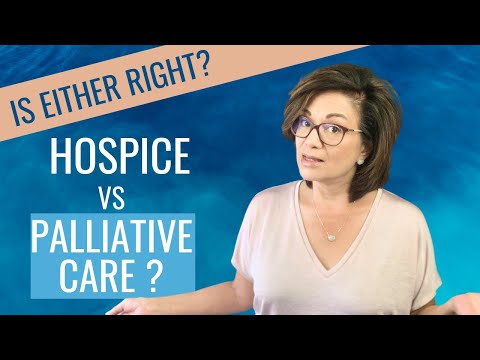 HOSPICE VS PALLIATIVE CARE - Is one right for your aging parent?