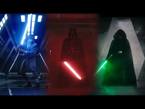 Kenobi, Vader &amp; Luke Hallway Scene