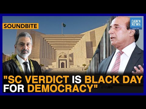 SC Verdict &lsquo;Black Day For Democracy&rsquo;: Latif Khosa | Dawn News English