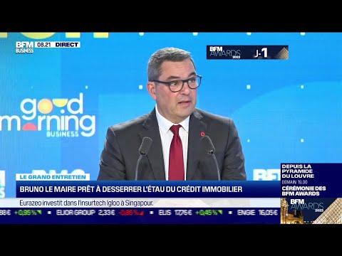 Guillaume Martinaud (Orpi) : Bruno Le Maire pr&ecirc;t &agrave; desserrer l'&eacute;tau du cr&eacute;dit immobilier