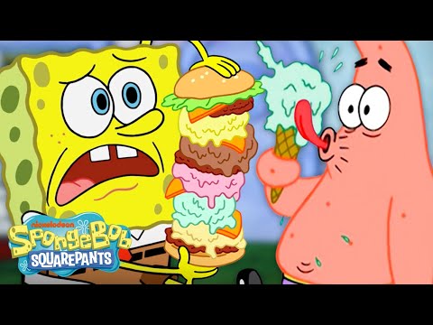 SpongeBob's COLDEST Food Moments 🥶 | 25 Minute Compilation | SpongeBob