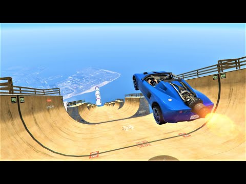 Halfpipe Destroyer Mega Ramp  - GTA 5 Online