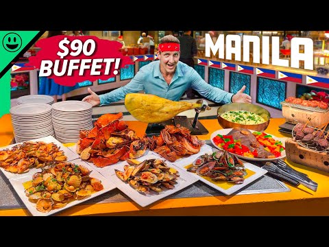 Manila&rsquo;s Most Expensive Buffet!! Filipino Fine Dining!!