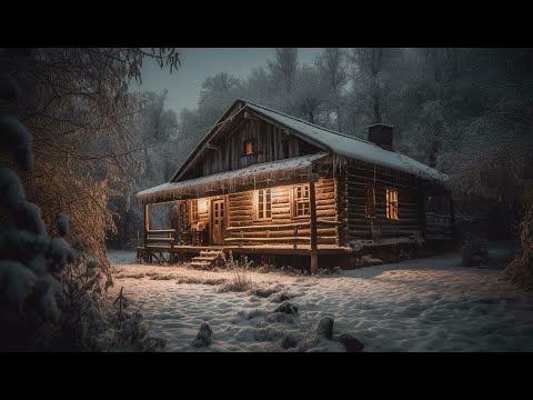 1-Hour Snowstorm in winter forest to help you study, sleep, and meditate [Sounds to Fall Asleep To]