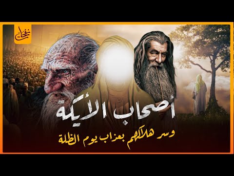 قصص القرآن - قصة اصحاب الأيكة الذين عصوا الله ونبيهم شعيب فأهلكهم بالصيحة و أصبحت ديارهم خاوية !!