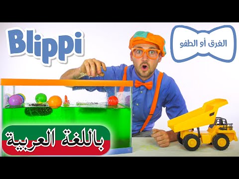 بليبي الغرق أم الطفو + حلقات تعليمية أخرى | بلبي بالعربي | كرتون اطفال  | Blippi Arabic