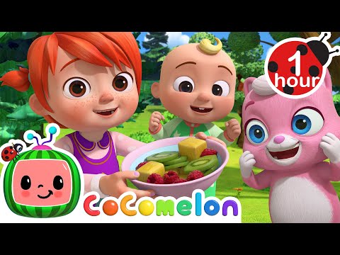 Sharing Snacks Song + MORE CoComelon Nursery Rhymes &amp; Animal Songs