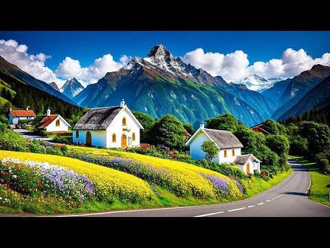 DRIVING IN SWISS  - 9  BEST PLACES  TO VISIT IN SWITZERLAND - 4K   (3)