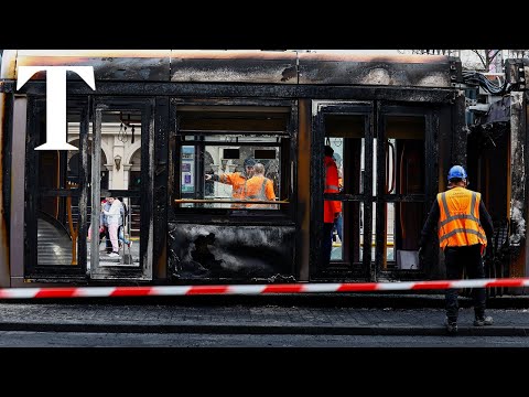 34 arrested after &amp;ldquo;huge destruction by a riotous mob&amp;rdquo; in Dublin