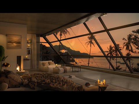 Smooth Piano Jazz Music in Cozy Bedroom Ambience - Jazz Relaxing Music for Studying &amp; Sleeping