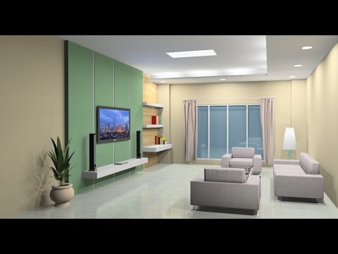 Interior design tutorial using Google Sketchup