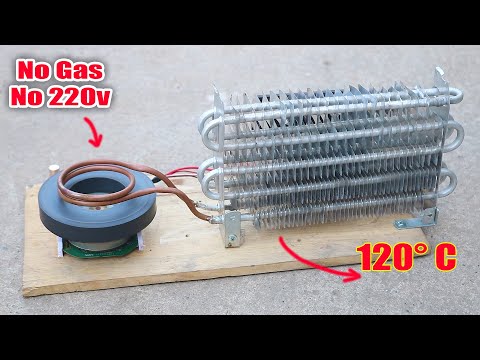 How to make a Induction Heater By Magnet / alternative in the gas crisis