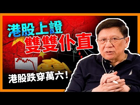 (中字) 港股上證雙雙仆直！港股跌穿萬六！更可能引發南韓老年破產危機？上證長期低於兩千九百點 慘遭東京證交所超越！《蕭若元：蕭氏新聞台》2024-01-16