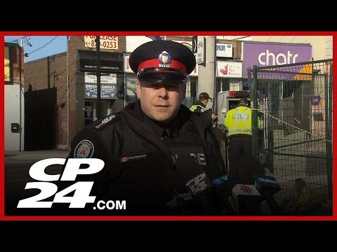 TPS provide update on man hit by truck in Toronto