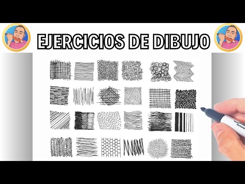 Tecnicas para aprender a dibujar - el trazo y ejercicios para calentar