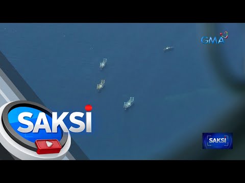 Aerial mission ng BFAR, pinaputukan ng 'flare' ng China habang papalapit sa Mischief Reef | Saksi