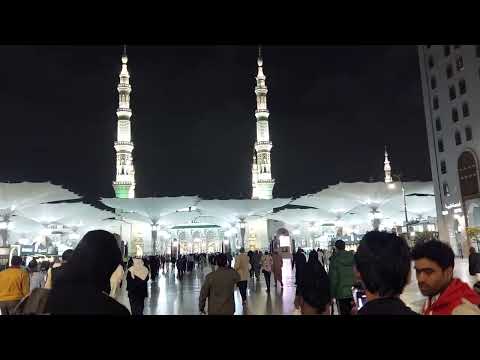 today live tahajjud azan in masjid-e-nabawi madina munawara