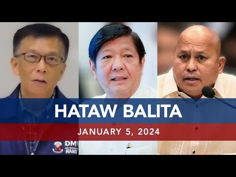 UNTV: HATAW BALITA |  January 5, 2024