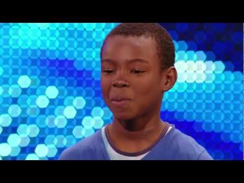 Malaki Paul &quot;9 Year old&quot; &quot;Listen&quot; Uncut [HD] &quot;Britains got talent&quot;  BGT 2012 &quot;auditions 31.04.12&quot;