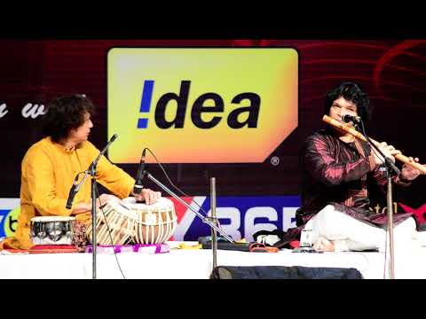 USTAD ZAKIR HUSSAIN &amp; RAKESH CHAURASIA Jugalbandi.