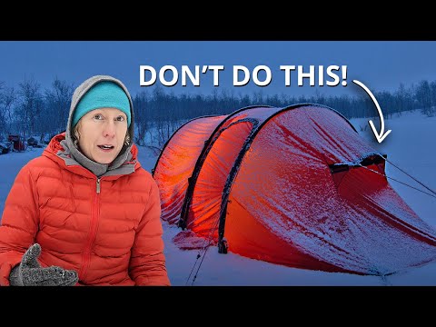 Top 7 Winter Camping Mistakes &amp; How to Sleep Warm! | Essential Tips for Comfy Nights