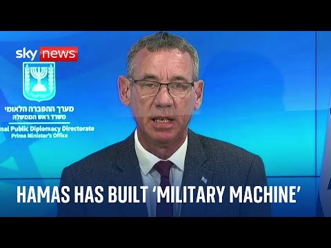 Israel adviser: Hamas has built 'elaborate military machine' under Gaza hospital