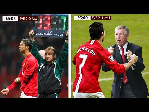 When Cristiano Ronaldo Substituted &amp; Shocked Sir Alex Ferguson