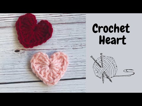 How to Crochet a Heart | Crochet for beginners | Hindi Tutorial | Crochet Easy Tutorial