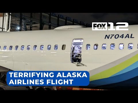 Alaska Airlines window blows out in mid-air, makes emergency landing in Portland