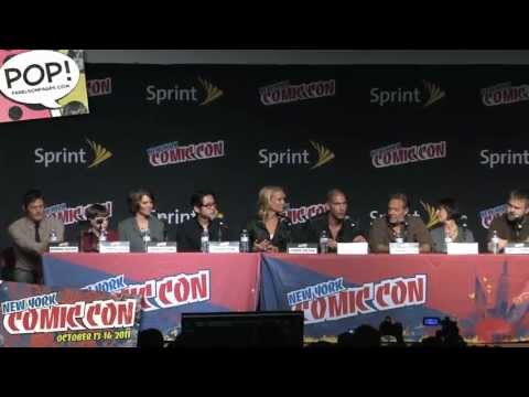 The Walking Dead, Season 2 Panel from New York Comic Con 2011! PanelsOnPages.com!