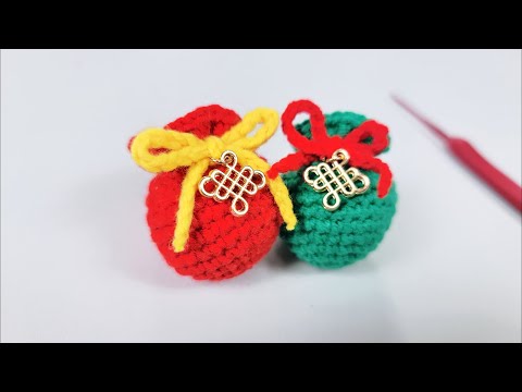 🌈 Little Lucky Pouch Crochet Tutorial | Crocheting Fortune, Carrying a Warm Little Pouch! ✨🧶