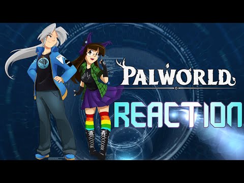 Meta and Lilly react to PALWORLD Trailer 1 - What the FLUFF is this game?!