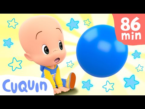 Blue Ball and more educational videos for kids with Cuquin