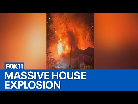 Virginia house explodes during police search