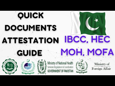 Step-by-Step Guide to Attest Educational Documents in Pakistan | Complete Attestation Process E