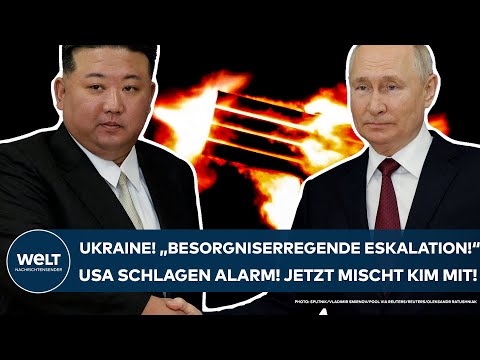 PUTINS KRIEG: &quot;Besorgniserregende Eskalation!&quot; USA schlagen Alarm! Jetzt mischt Nordkorea auch mit!