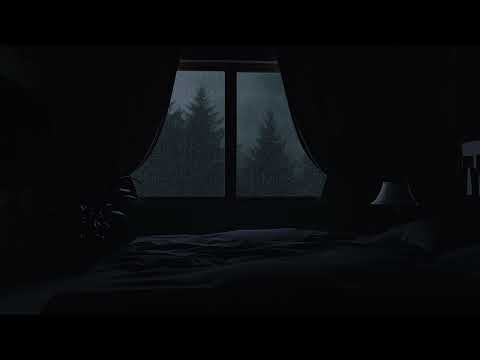 Rain Sounds for Sleeping - Rain Sound On Window with Thunder Sounds for Relax