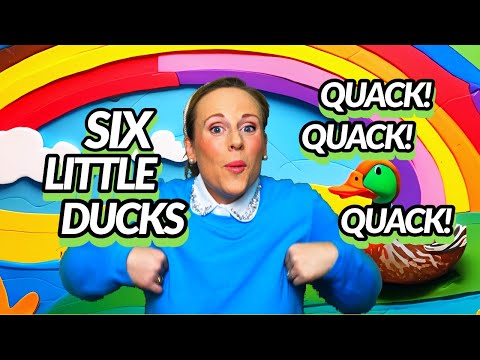 ? Six Little Ducks | Toddler Songs &amp;amp; Nursery Rhymes | Singsong with Birdie ?