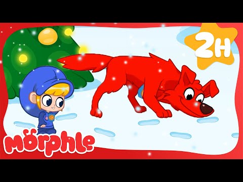 Magic Dog Morphle Solves The Christmas Crime! ☃️ | Morphle's Family | Kids Cartoons