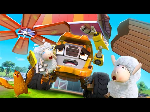 Busy Construction Truck | Car Cartoon | Monster Truck | Nursery Rhymes &amp; Kids Songs | BabyBus