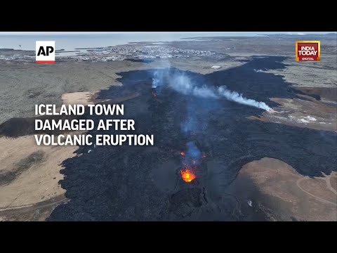 Iceland Volcano Lava Destroys Fishing Town