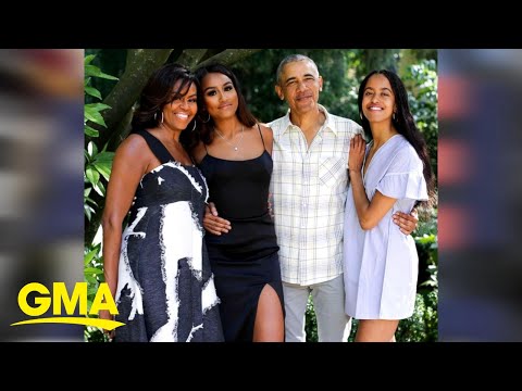 Former President Barack Obama shares family quarantine details | GMA